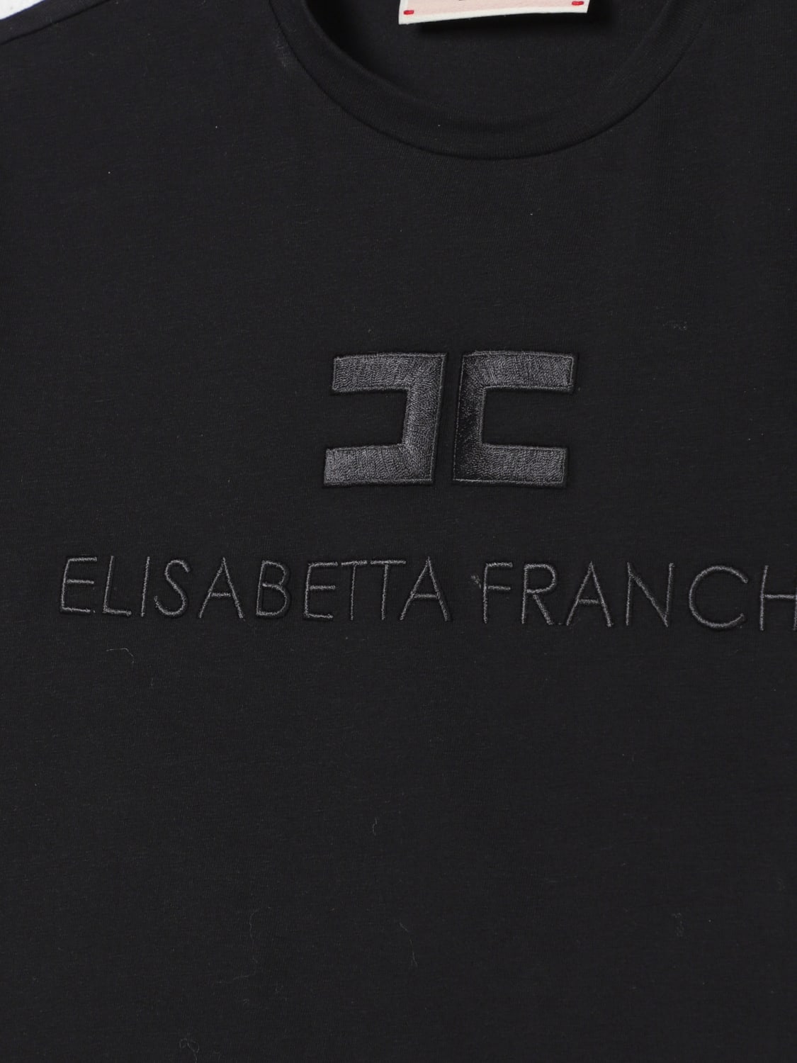 ELISABETTA FRANCHI LA MIA BAMBINA CAMISETA: Camisetas niños Elisabetta Franchi La Mia Bambina, Negro - Img 3