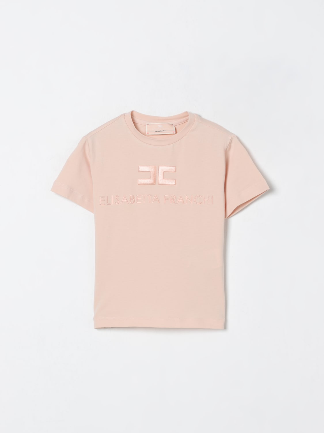 ELISABETTA FRANCHI LA MIA BAMBINA T-SHIRT: T-shirt kids Elisabetta Franchi La Mia Bambina, Pink - Img 1