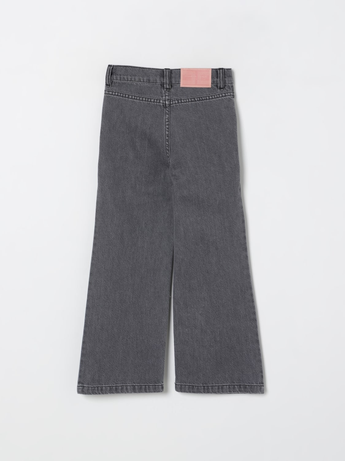 ELISABETTA FRANCHI LA MIA BAMBINA JEANS: Jeans Elisabetta Franchi La Mia Bambina in denim di cotone, Nero - Img 2