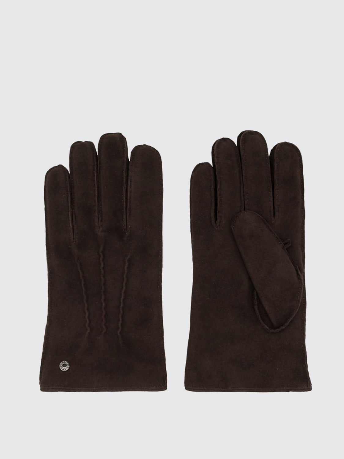GIANNI CHIARINI GLOVES: Gloves men Gianni Chiarini Club Marcella, Dark - Img 1