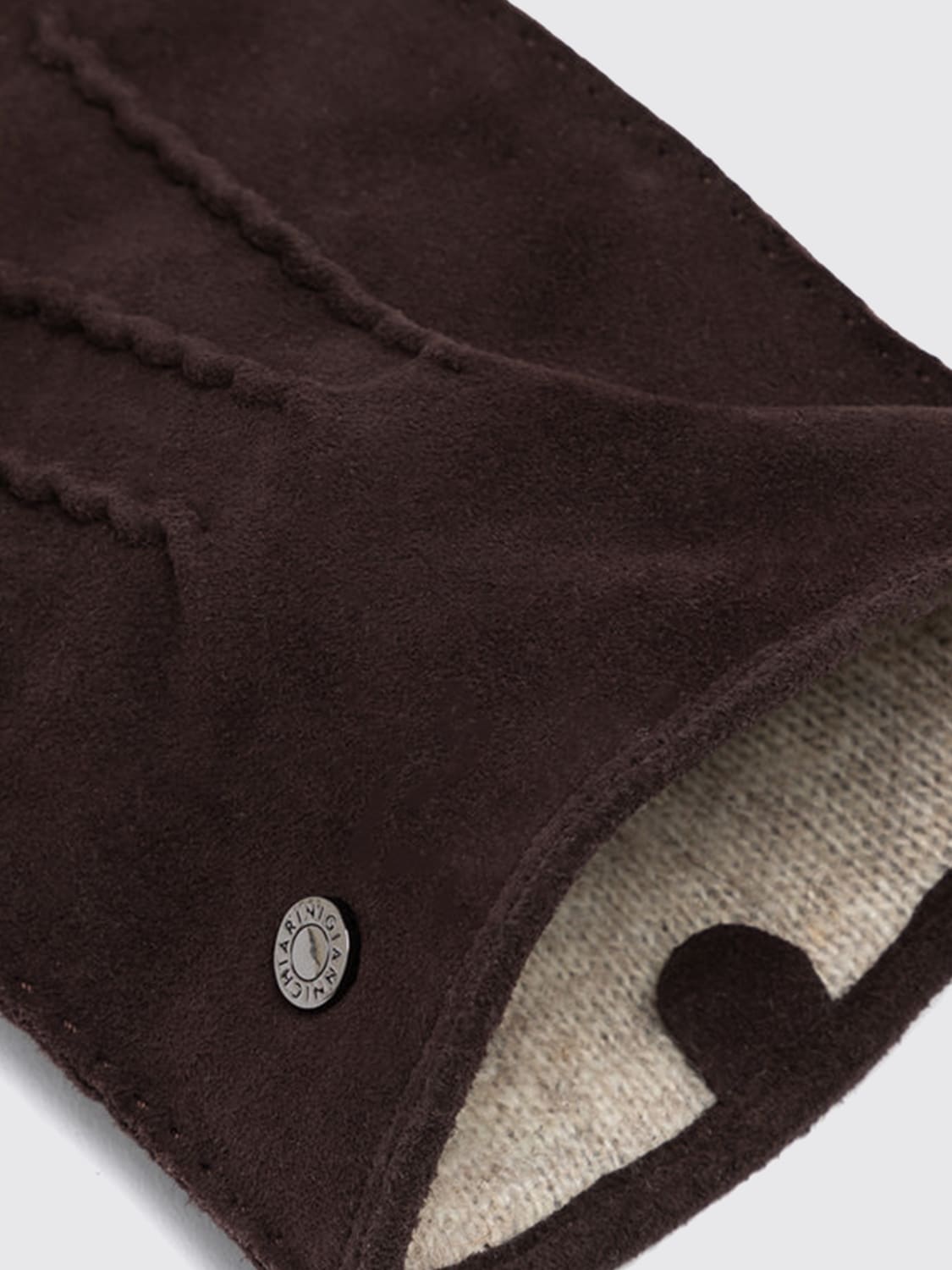 GIANNI CHIARINI GLOVES: Gloves men Gianni Chiarini Club Marcella, Dark - Img 2