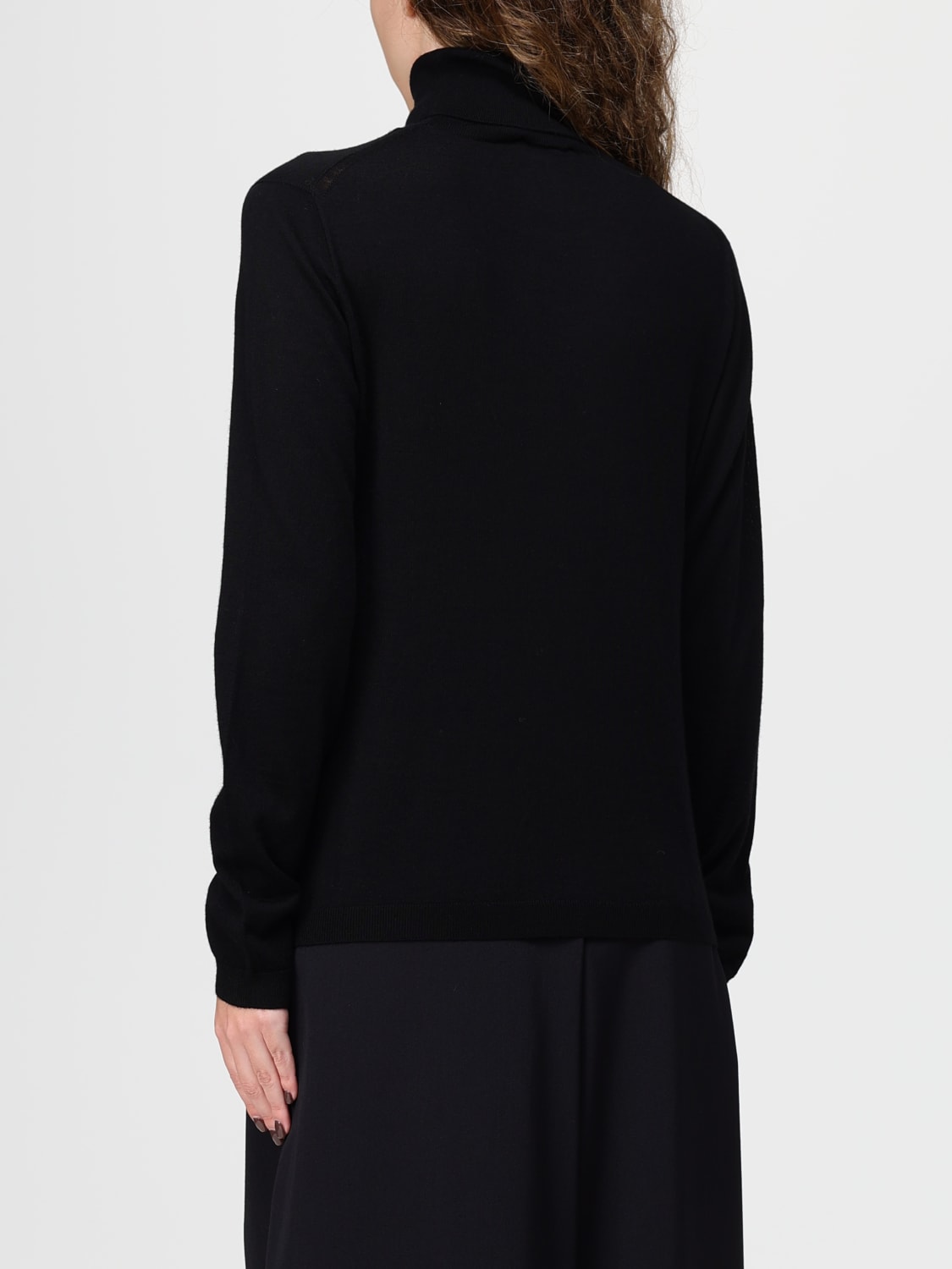 MM MAX MARA PULLOVER: Pullover damen Mm Max Mara, Schwarz - Img 2