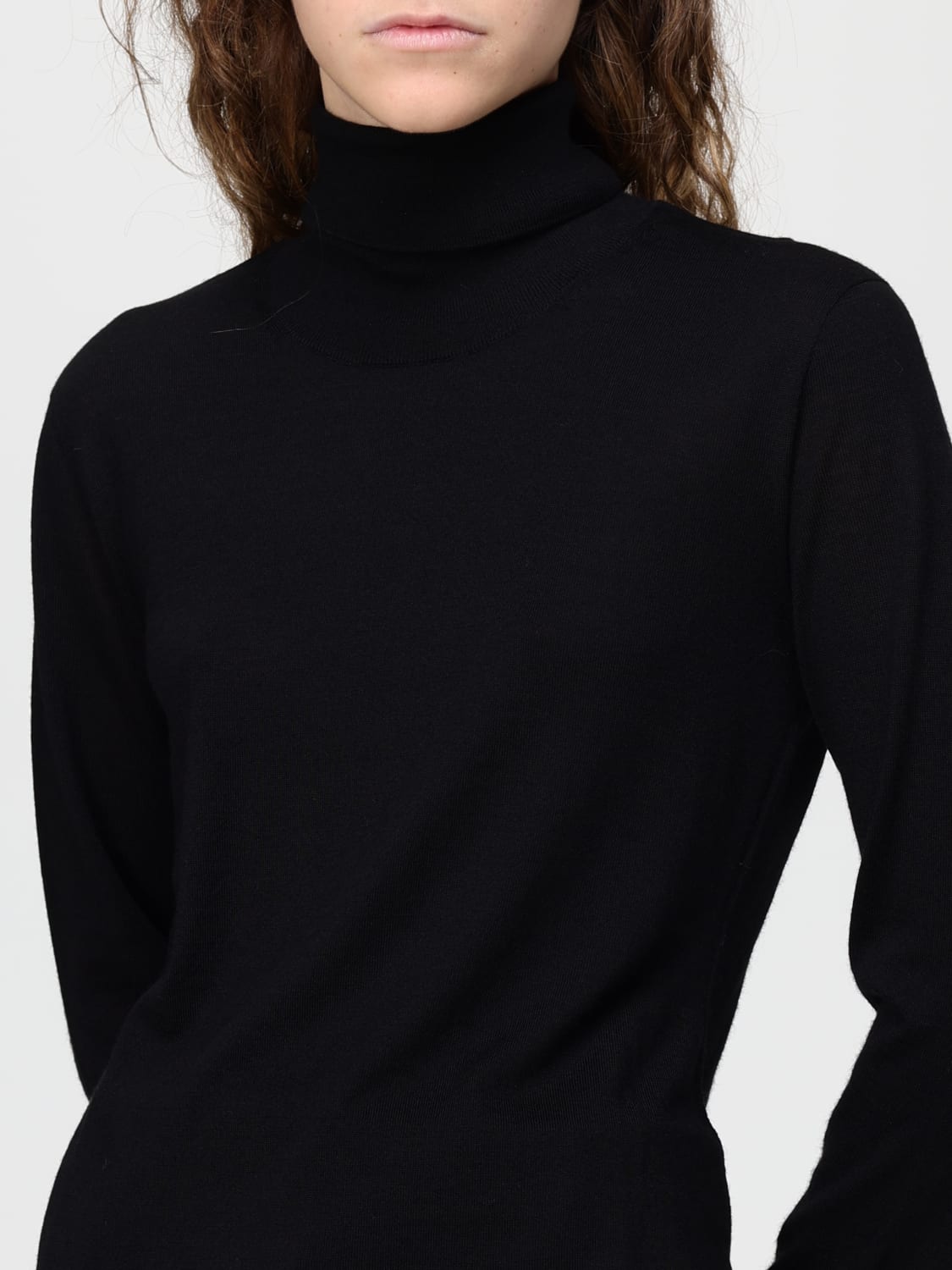 MM MAX MARA PULLOVER: Pullover damen Mm Max Mara, Schwarz - Img 4