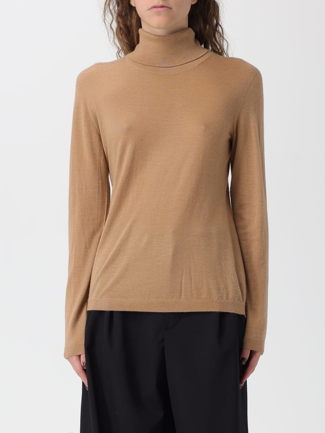 MM MAX MARA SWEATER: Sweater woman Mm Max Mara, Camel - Img 1