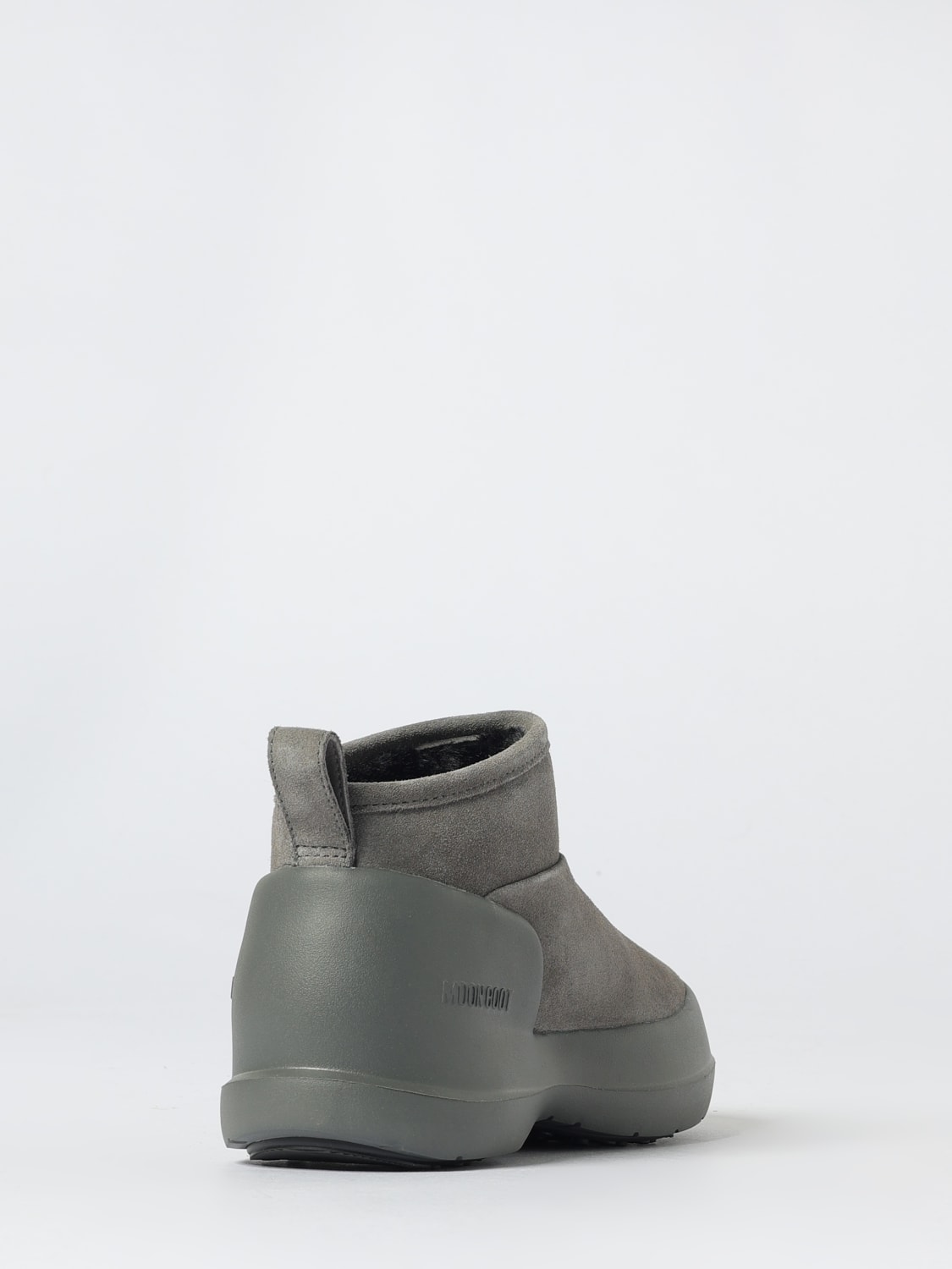 MOON BOOT BOTAS: Botines planos mujer Moon Boot, Gris - Img 3