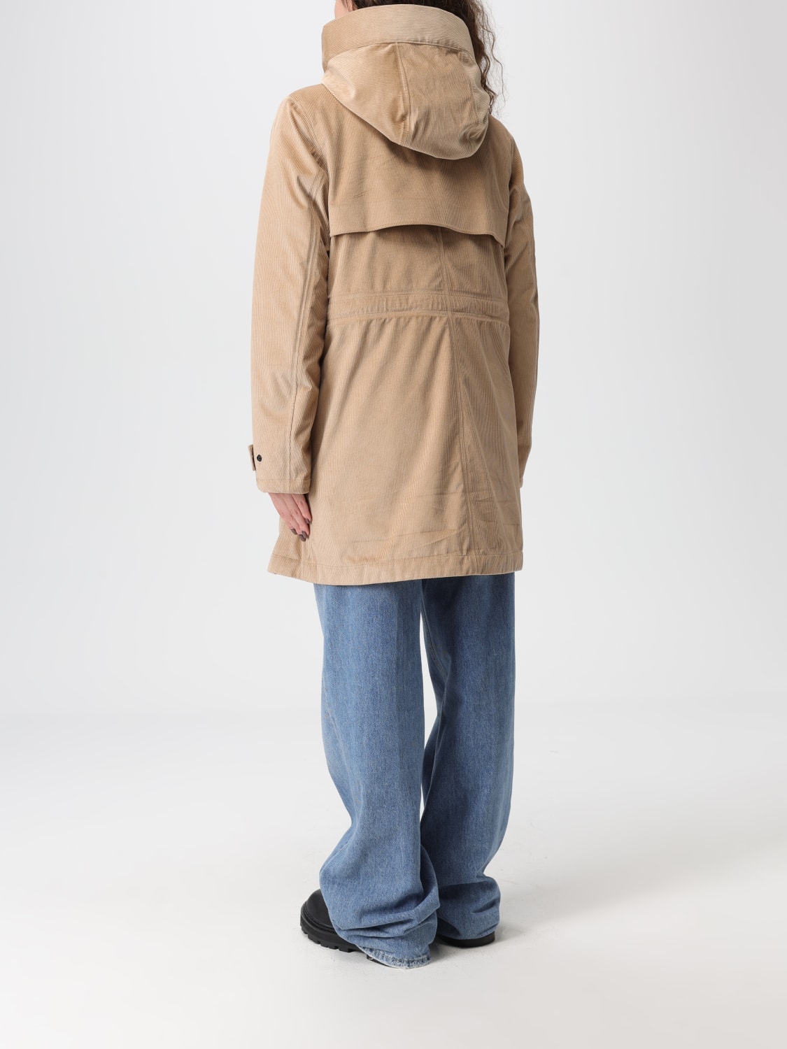 WOOLRICH COAT: Coat woman Woolrich, Beige - Img 2
