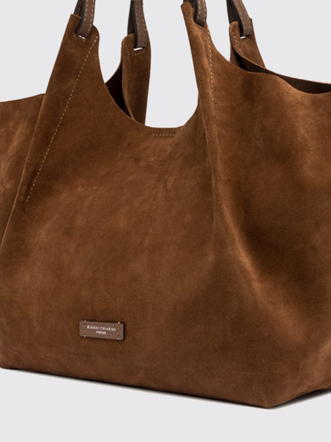 GIANNI CHIARINI CLUB MARCELLA SHOULDER BAG: Shoulder bag woman Gianni Chiarini Club Marcella, Brown - Img 3