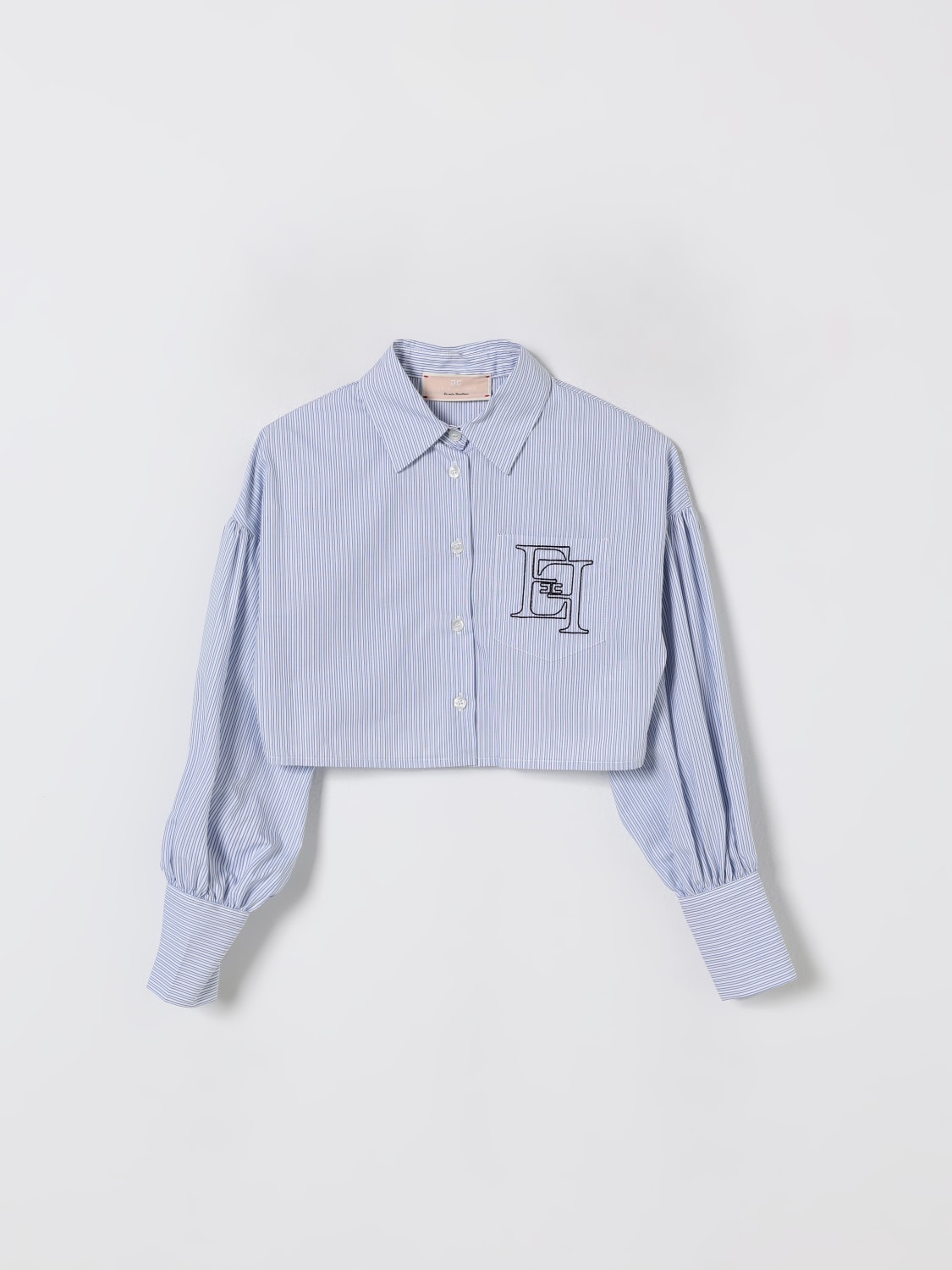 ELISABETTA FRANCHI LA MIA BAMBINA BLUSE: Bluse kinder Elisabetta Franchi La Mia Bambina, Weiß - Img 1