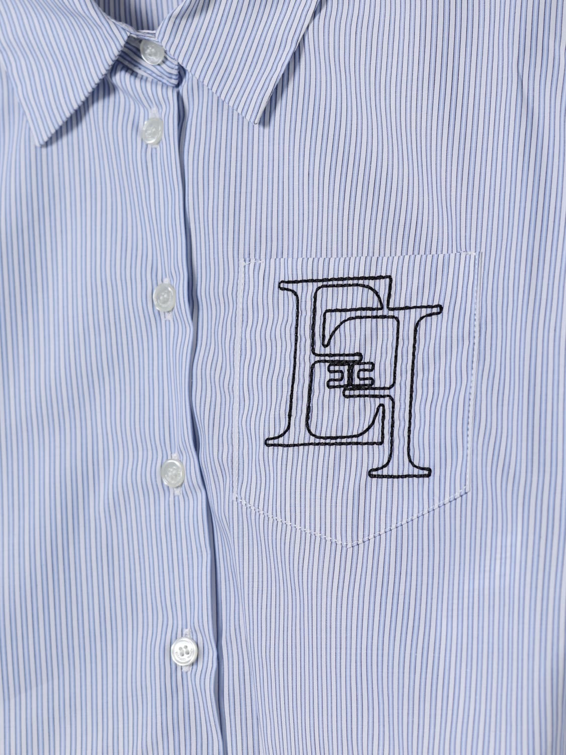 ELISABETTA FRANCHI LA MIA BAMBINA BLUSE: Bluse kinder Elisabetta Franchi La Mia Bambina, Weiß - Img 3