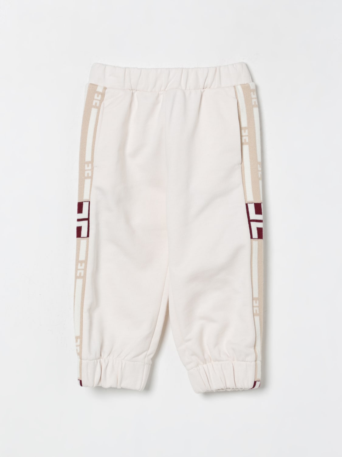 ELISABETTA FRANCHI LA MIA BAMBINA PANTS: Pants kids Elisabetta Franchi La Mia Bambina, Milk - Img 1