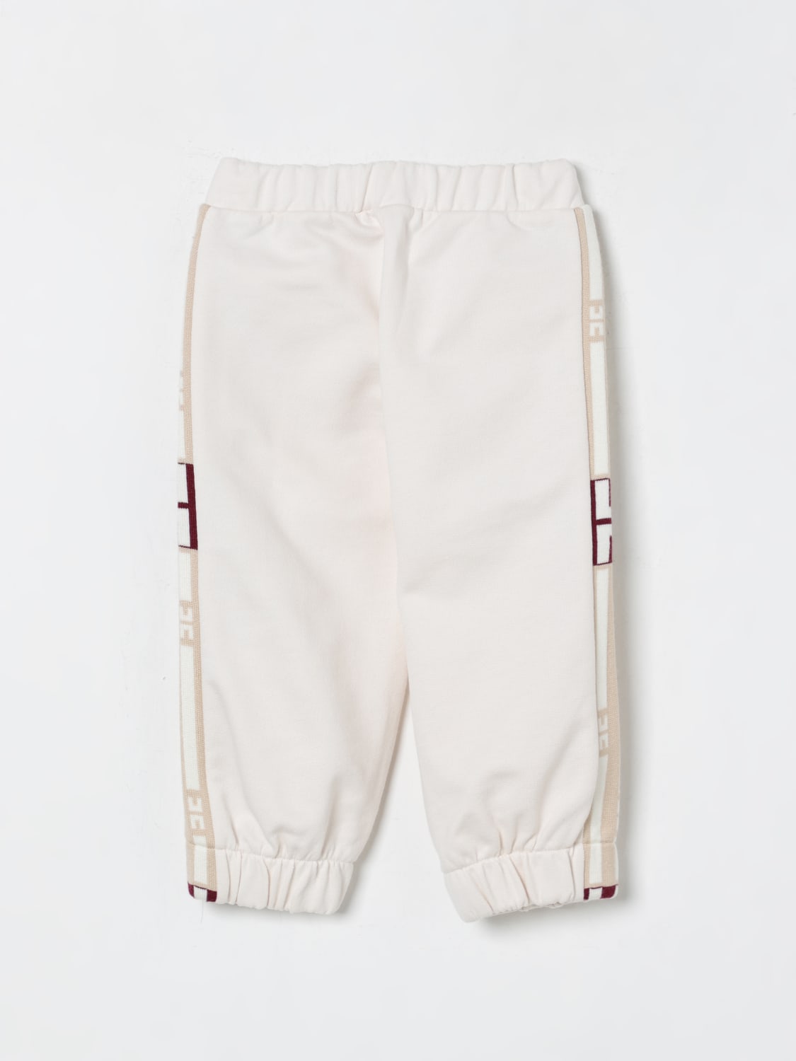 ELISABETTA FRANCHI LA MIA BAMBINA PANTS: Pants kids Elisabetta Franchi La Mia Bambina, Milk - Img 2