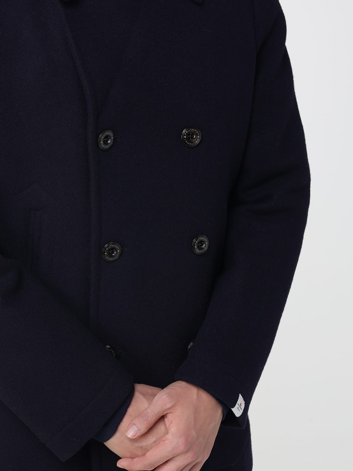 PEUTEREY COAT: Jacket men Peuterey, Blue - Img 4