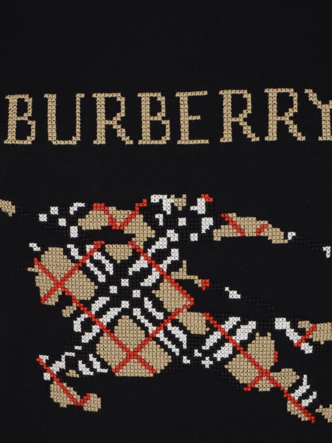 BURBERRY T-SHIRT: Top woman Burberry, Black - Img 3