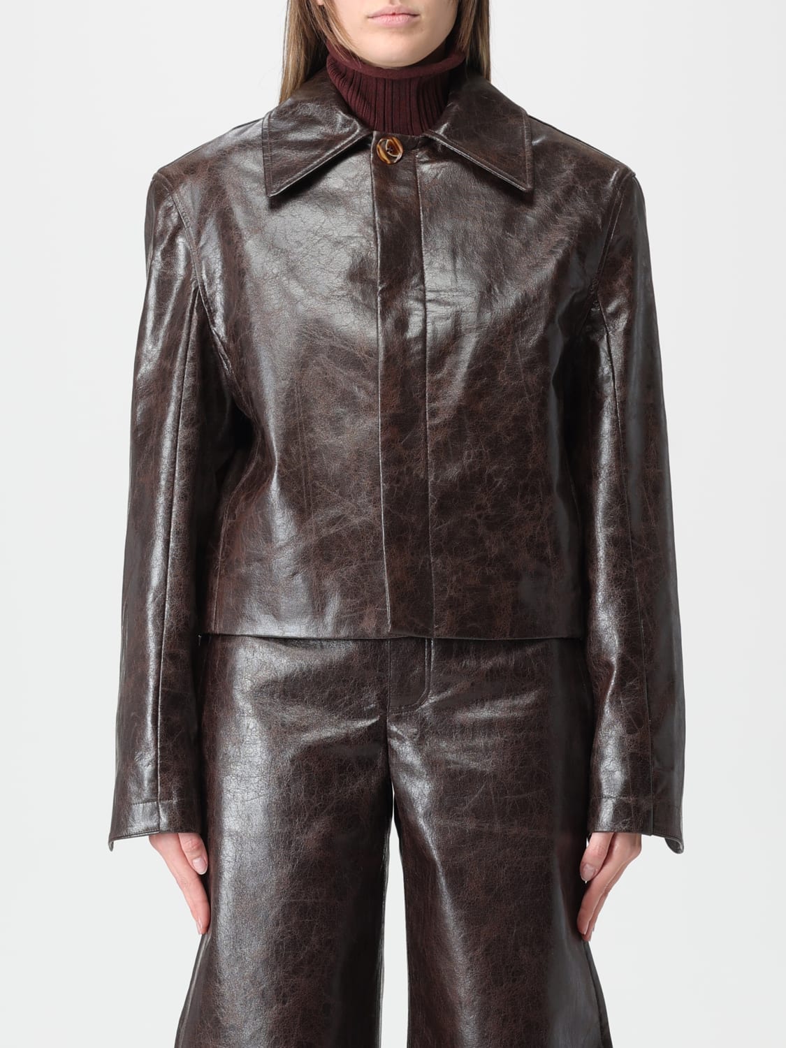 SÉFR JACKET: Jacket woman SÉfr, Brown - Img 1