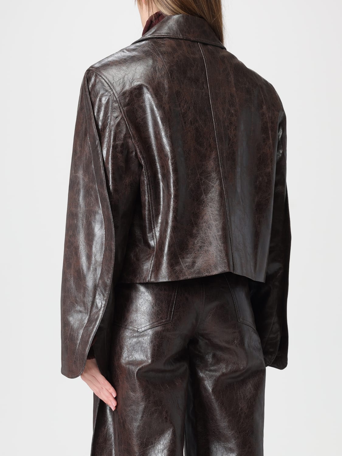 SÉFR JACKET: Jacket woman SÉfr, Brown - Img 3