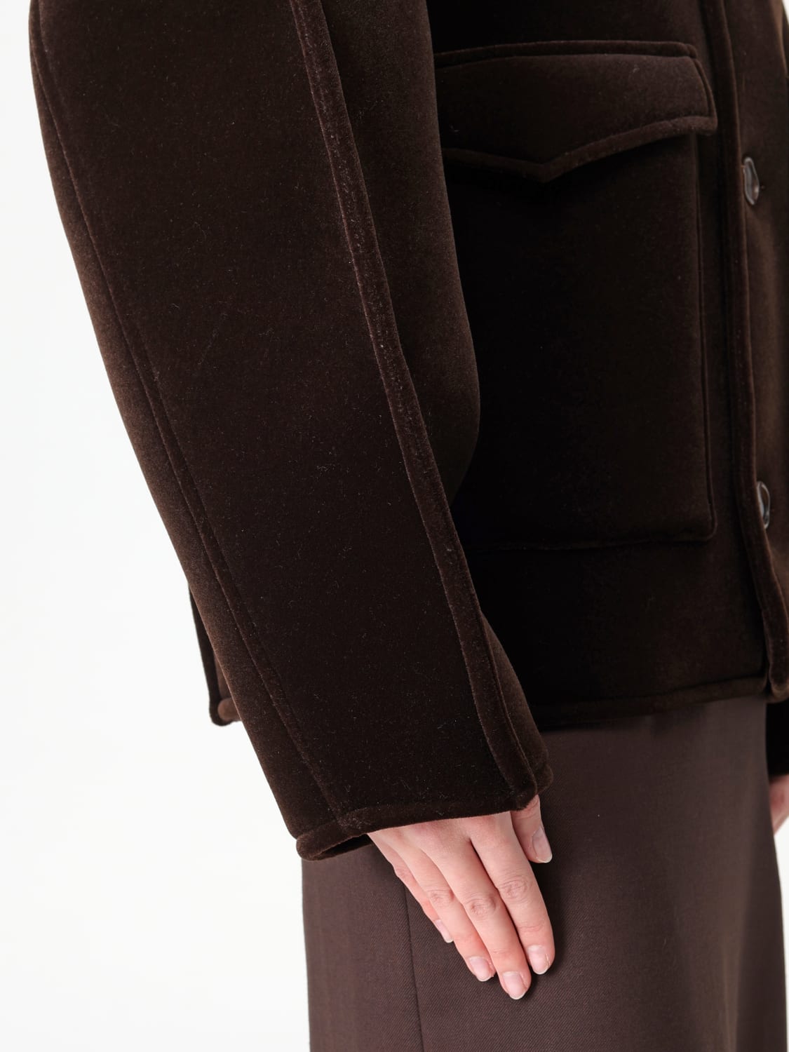 SÉFR CHAQUETA: Chaqueta mujer SÉfr, Marrón - Img 5