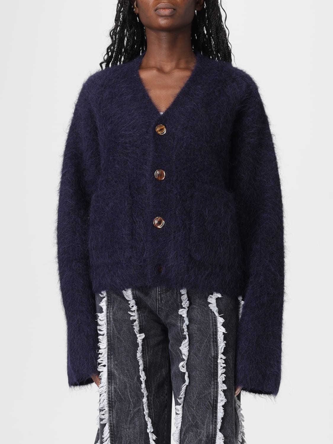 SÉFR JERSEY: Jersey mujer SÉfr, Azul Oscuro - Img 1