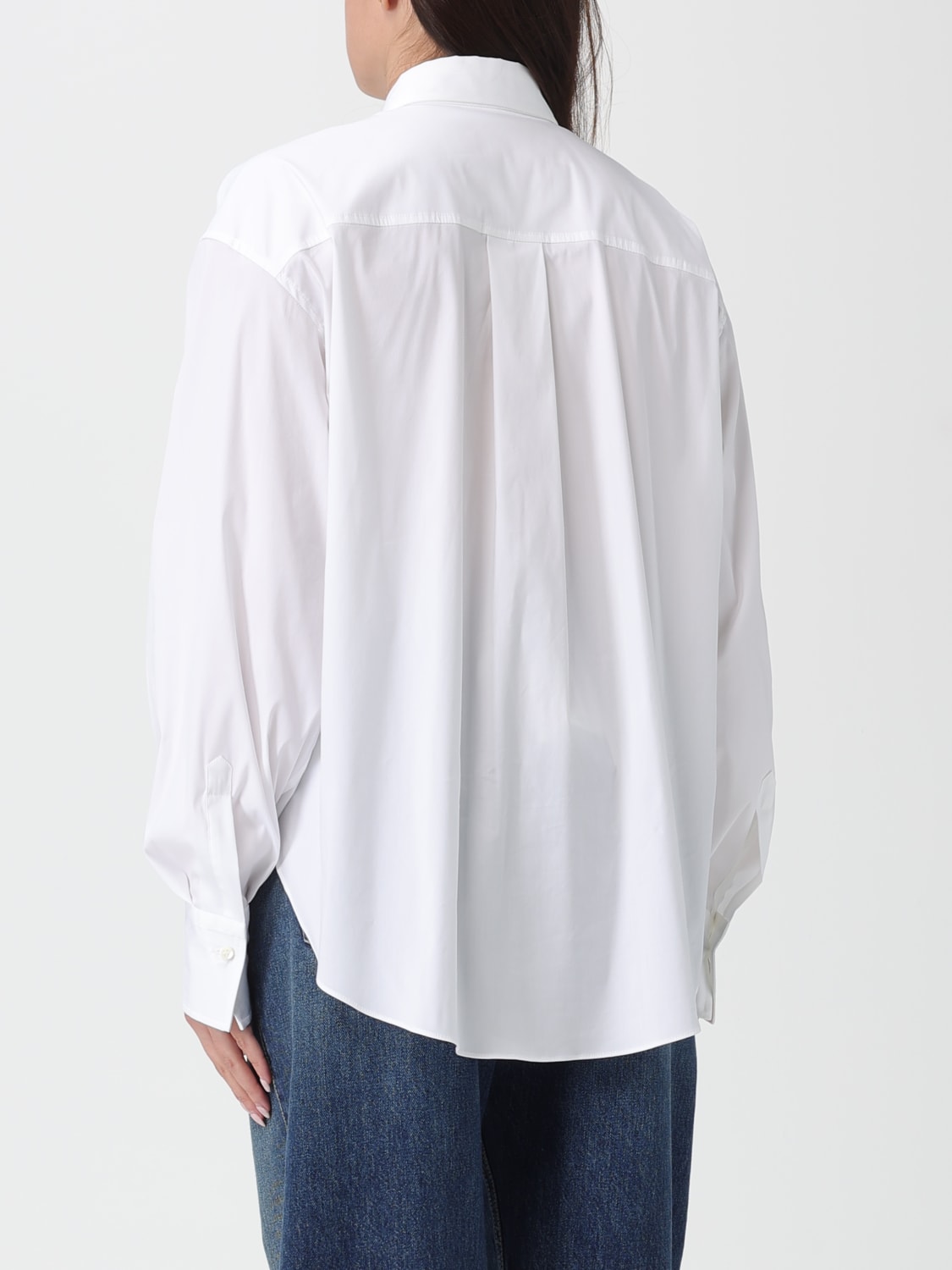 BRUNELLO CUCINELLI CHEMISE: Chemise femme Brunello Cucinelli, Blanc - Img 3