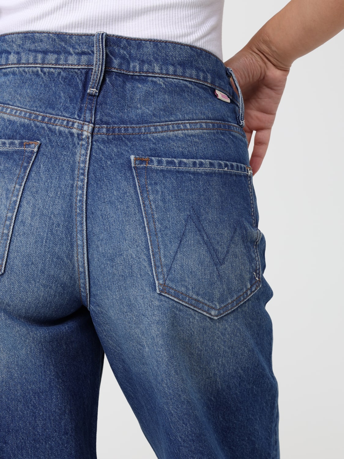 MOTHER ジーンズ: ジーンズ レディース Mother, ブルー - Img 3