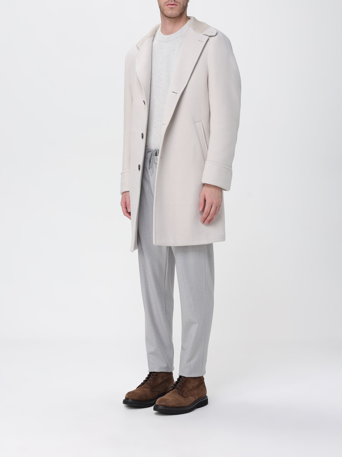 ELEVENTY MANTEL: Mantel herren Eleventy, Grau - Img 3