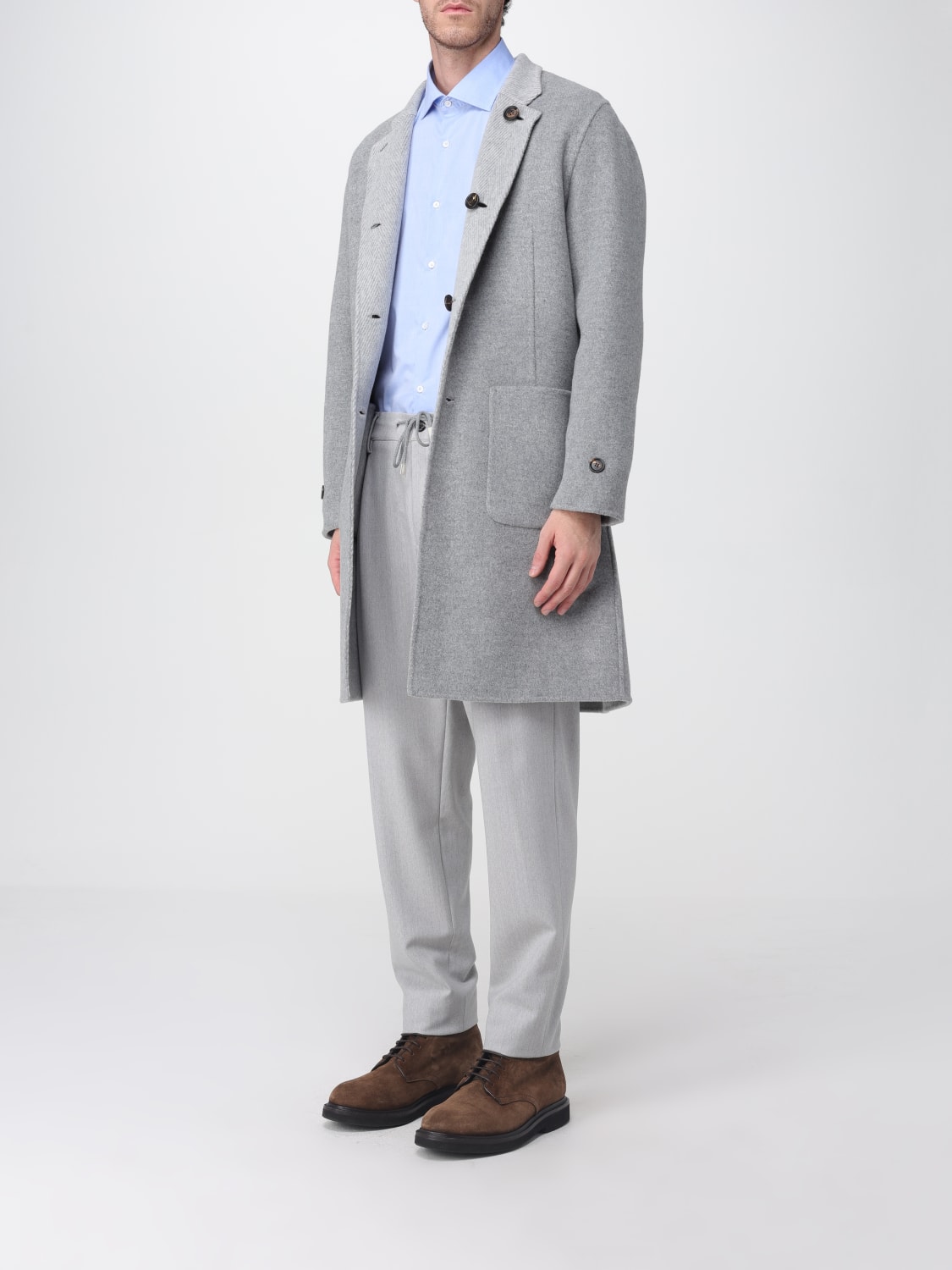 ELEVENTY MANTEL: Mantel herren Eleventy, Grau - Img 3