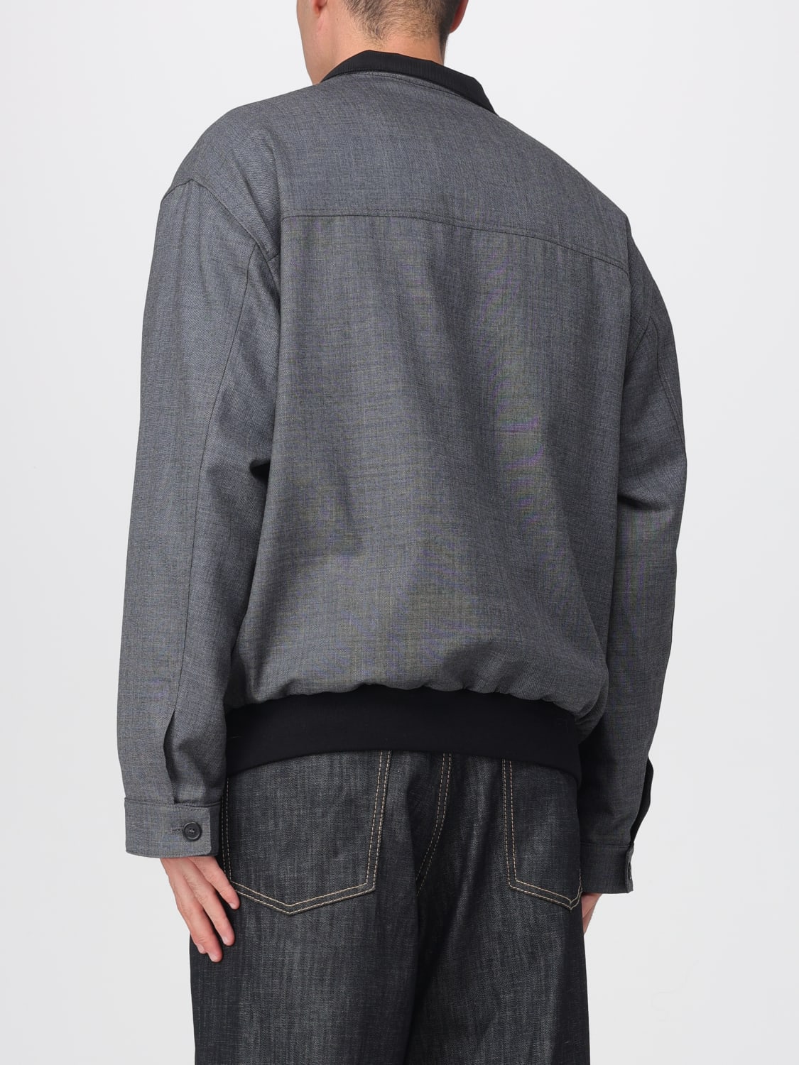 DSQUARED2 GIACCA: Blazer Japanese Dsquared2 in lana, Grigio - Img 3