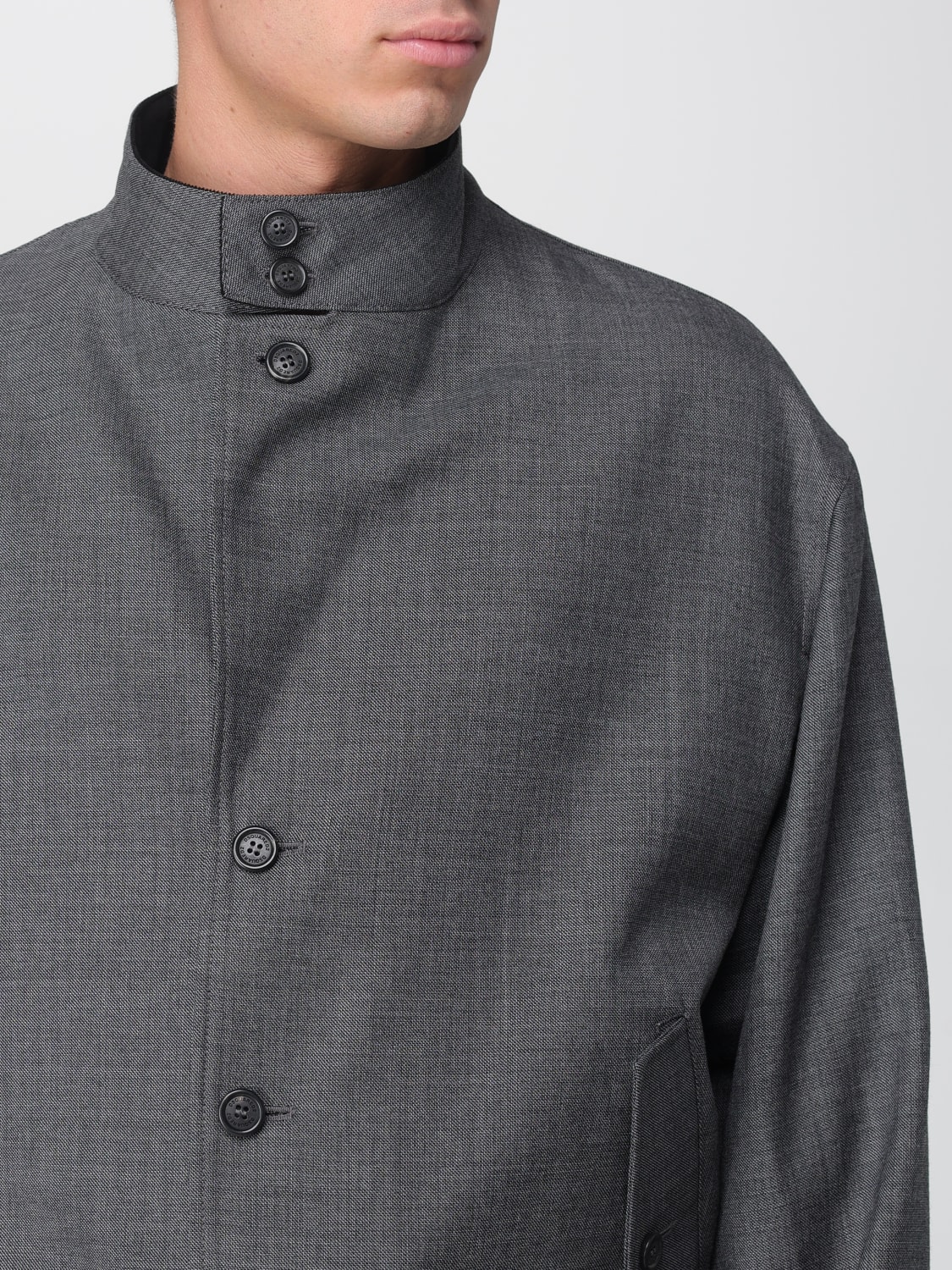 DSQUARED2 GIACCA: Blazer Japanese Dsquared2 in lana, Grigio - Img 5