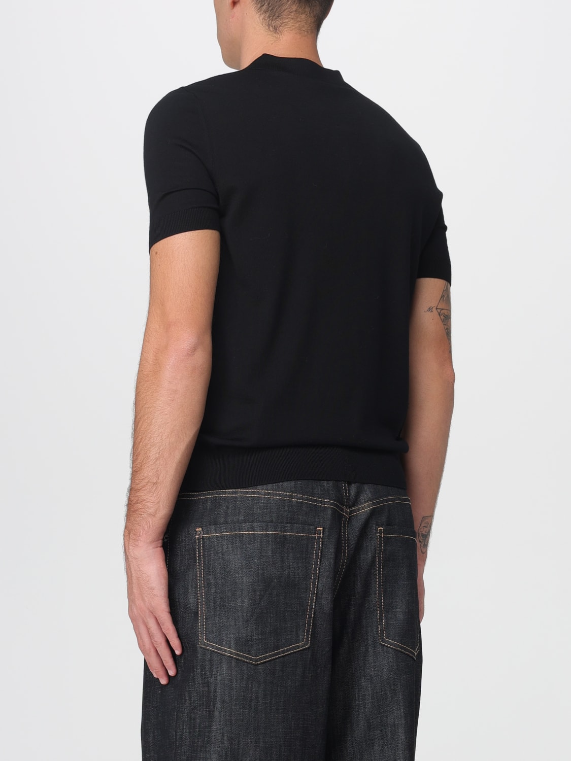 DSQUARED2 POLO SHIRT: Polo shirt men Dsquared2, Black - Img 2