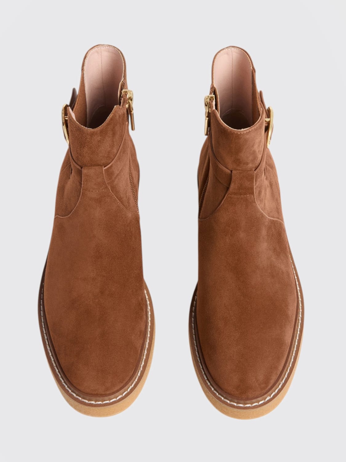 COCCINELLE BOTAS: Zapatos mujer Coccinelle, Marrón - Img 4