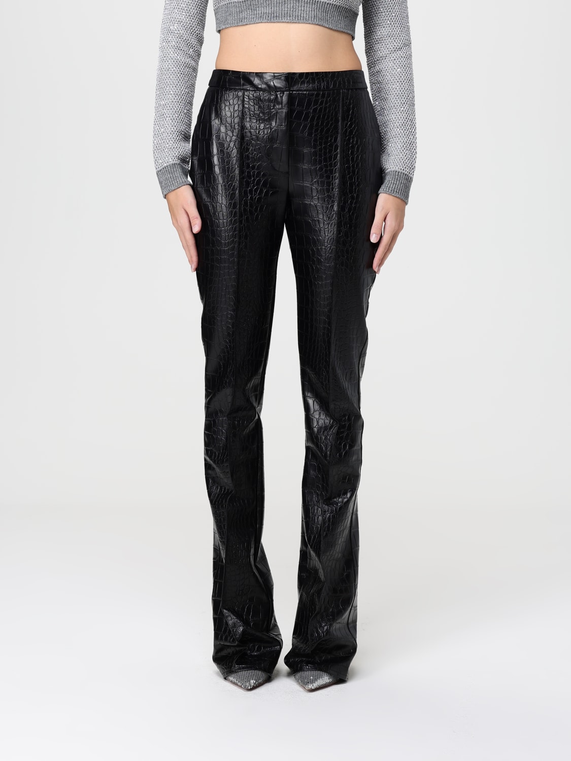 ELISABETTA FRANCHI PANTALONES: Pantalones mujer Elisabetta Franchi, Negro - Img 1