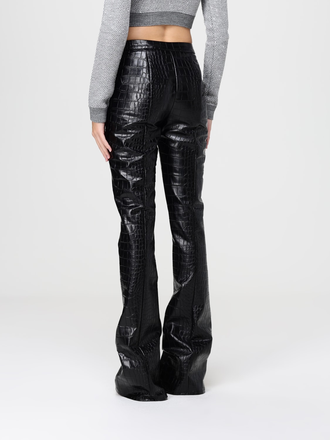 ELISABETTA FRANCHI PANTALONES: Pantalones mujer Elisabetta Franchi, Negro - Img 3