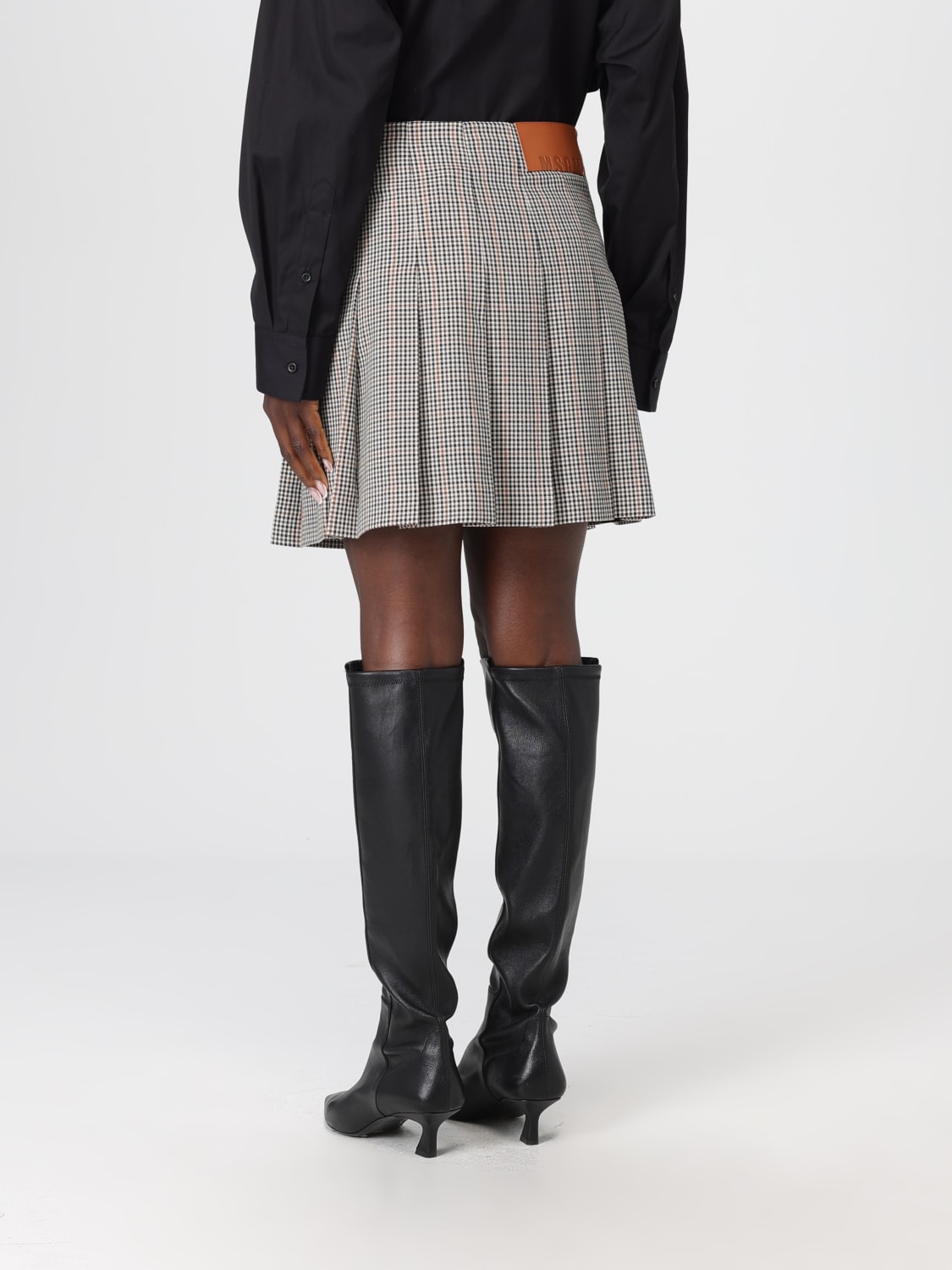 MSGM JUPE: Jupe femme MSGM, Blanc - Img 3