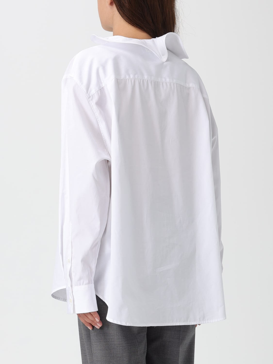 MSGM CAMISA: Camisa mujer MSGM, Blanco - Img 2