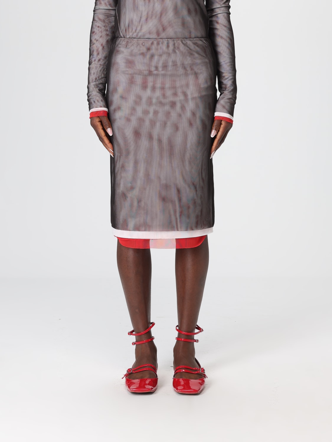 MSGM SKIRT: Skirt woman MSGM, Black - Img 1