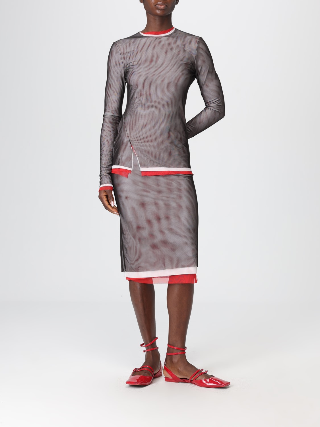 MSGM SKIRT: Skirt woman MSGM, Black - Img 2