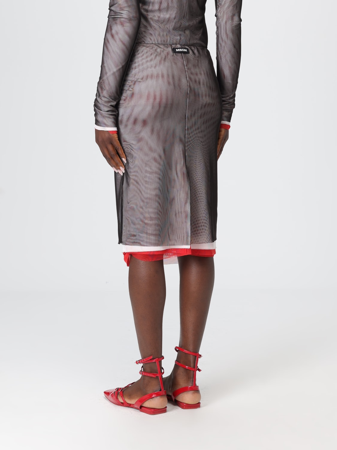 MSGM SKIRT: Skirt woman MSGM, Black - Img 3