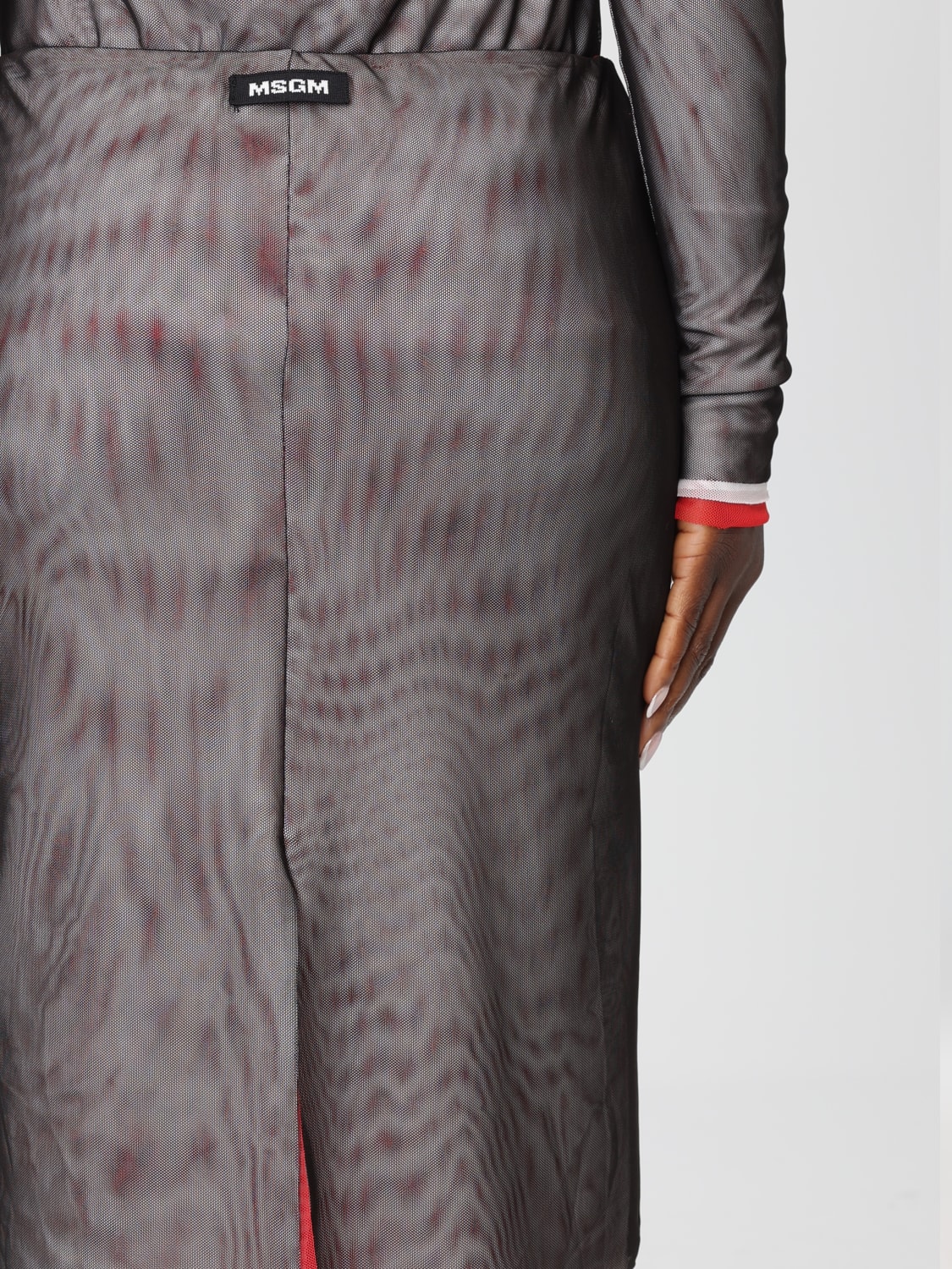 MSGM SKIRT: Skirt woman MSGM, Black - Img 4