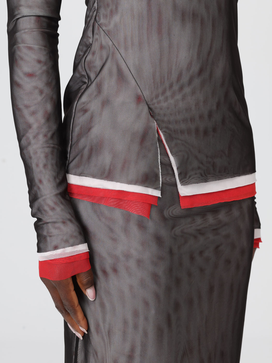 MSGM TOP: Chemise femme MSGM, Noir - Img 4