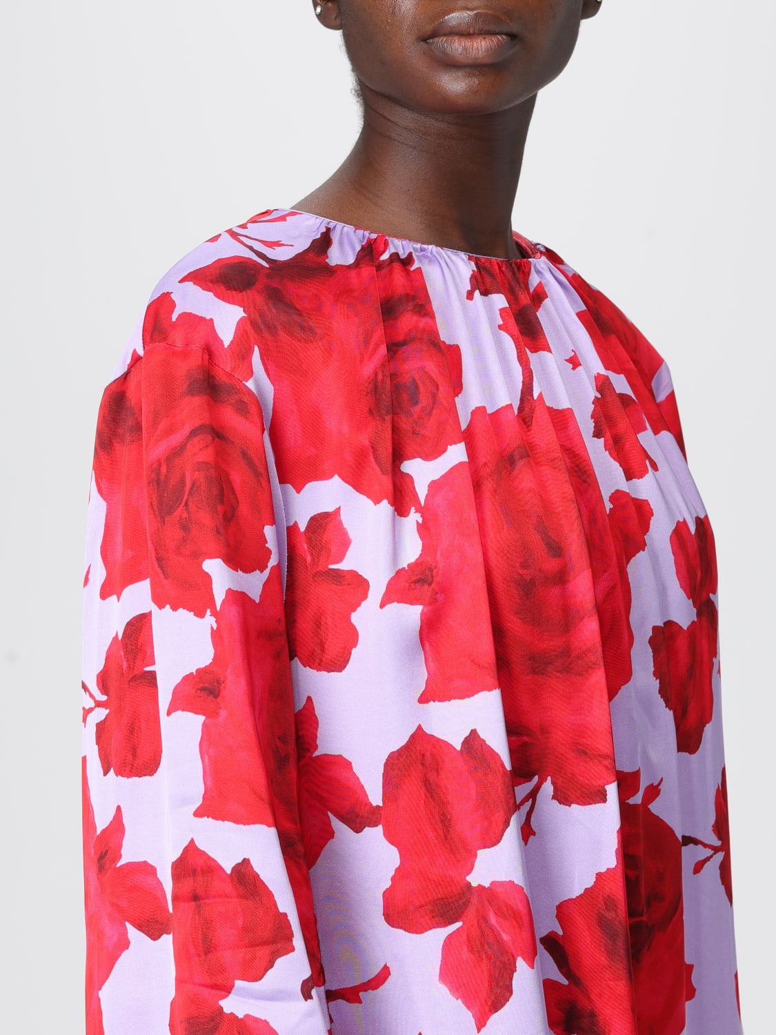 MSGM ROBE: Robe femme MSGM, Lilas - Img 3