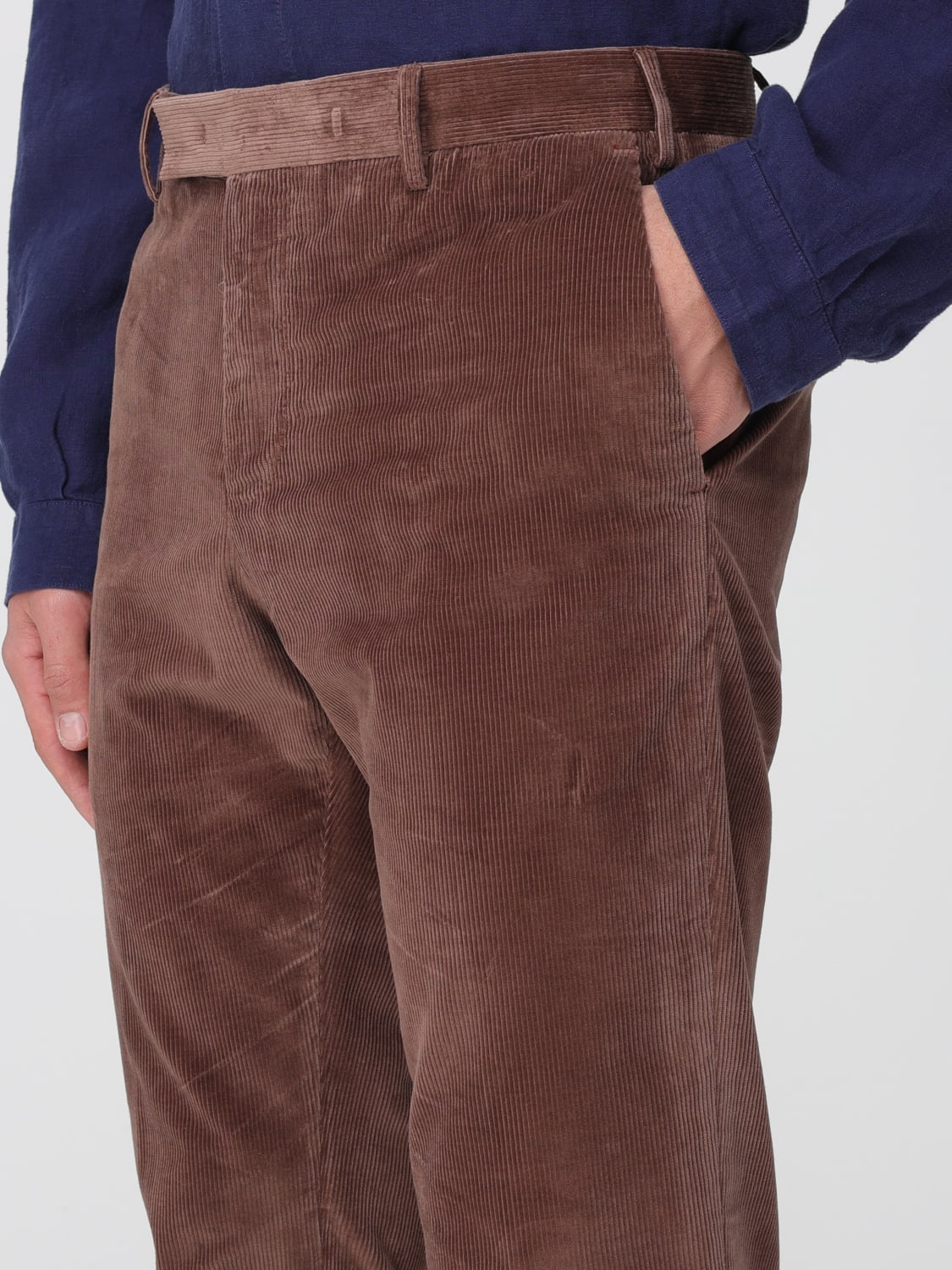 PT TORINO 팬츠: 팬츠 남성 Pt Torino, 번트 - Img 3