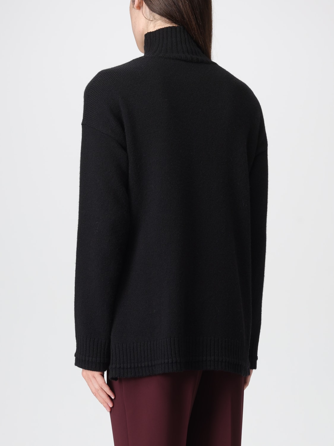 MALIPARMI SWEATER: Sweater woman Maliparmi, Black - Img 2