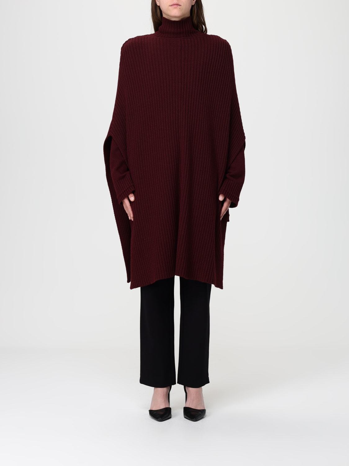 MALIPARMI PULLOVER: Pullover damen Maliparmi, Violett - Img 1