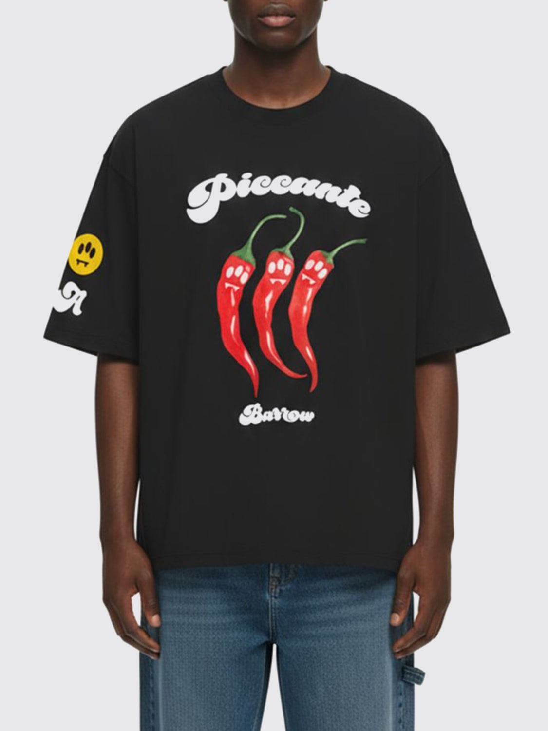 BARROW T-SHIRT: T-shirt men Barrow, Black - Img 1