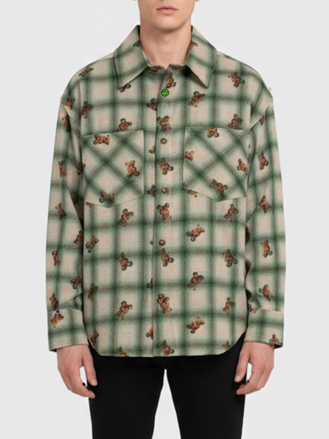 BARROW JACKET: Shirt men Barrow, Green - Img 1
