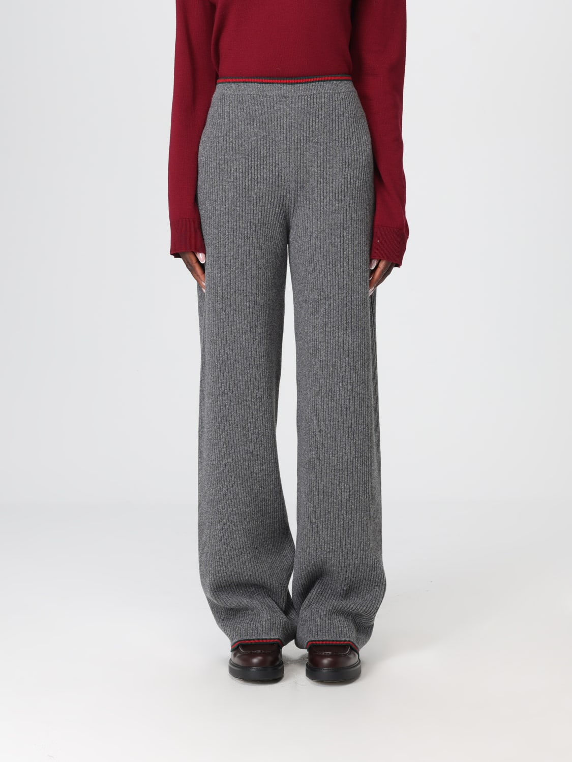 GUCCI PANTS: Pants woman Gucci, Black - Img 1