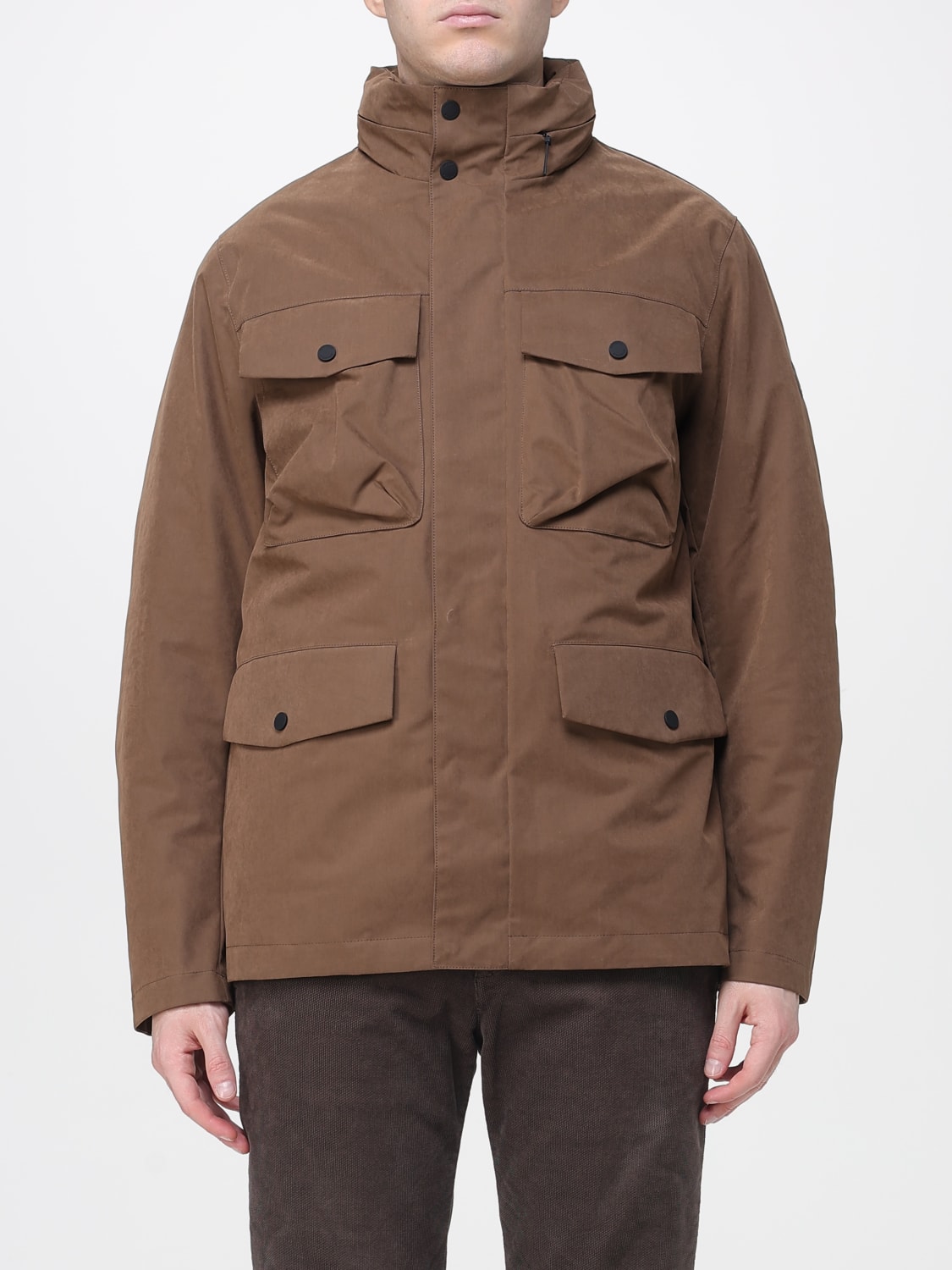 PEOPLE OF SHIBUYA ABRIGO: Americana hombre People Of Shibuya, Marrón - Img 1