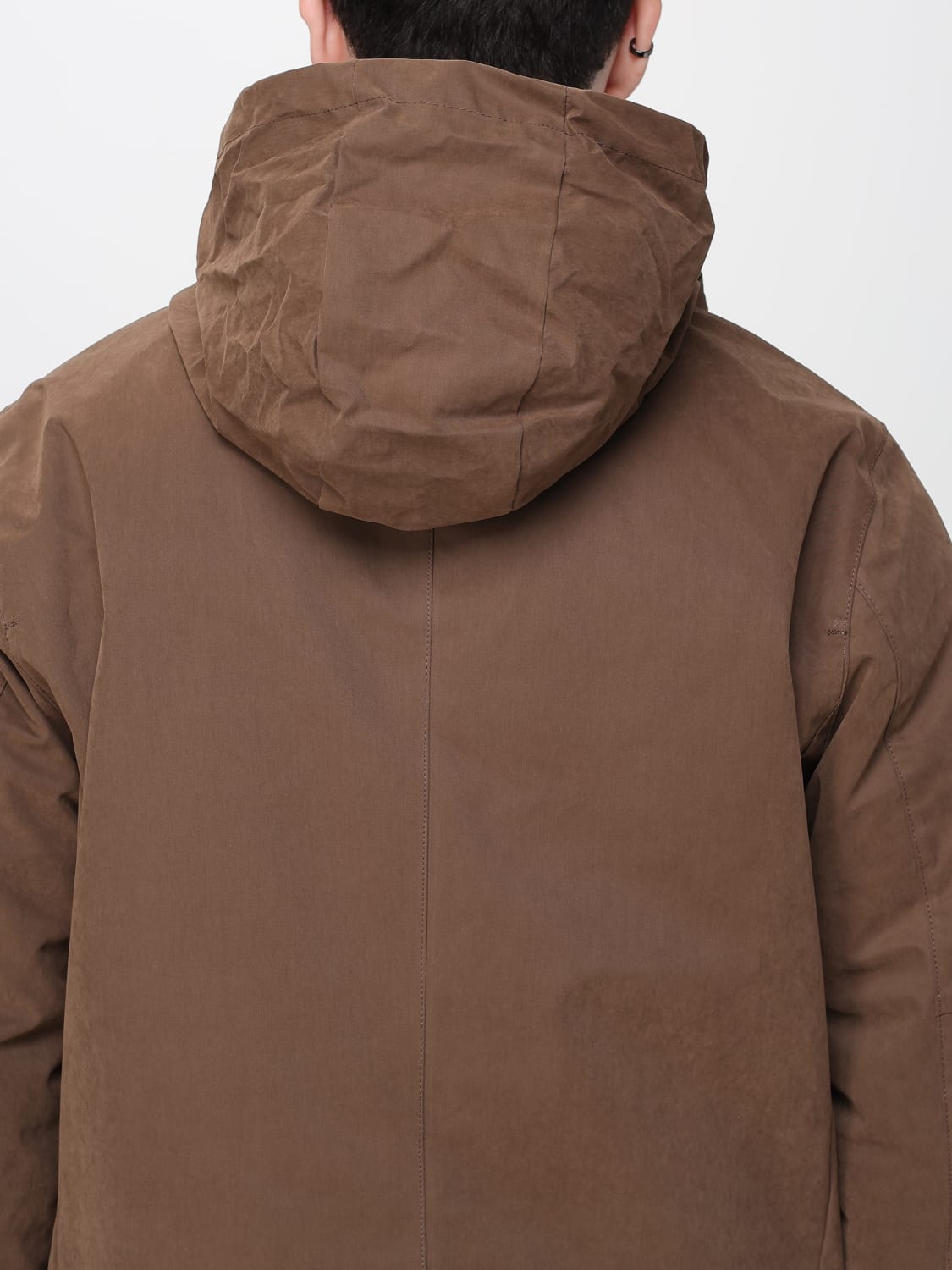 PEOPLE OF SHIBUYA ABRIGO: Americana hombre People Of Shibuya, Marrón - Img 4