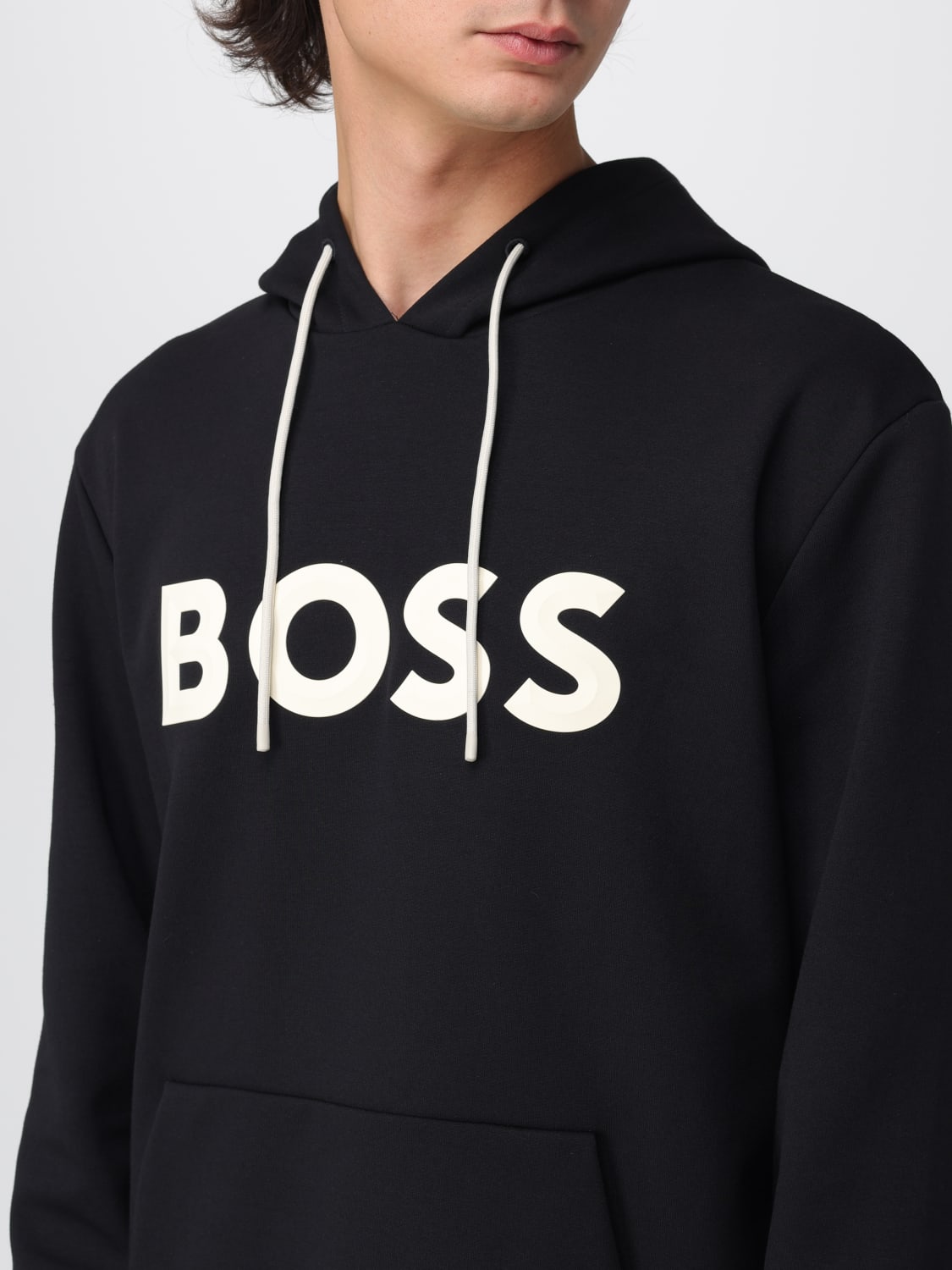 BOSS SWEATSHIRT: Sweatshirt men Boss, Black - Img 4