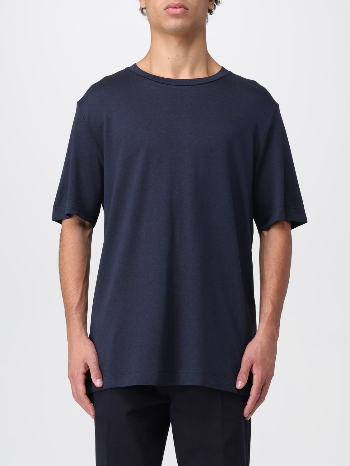 BOSS T-SHIRT: T-shirt men Boss, Blue - Img 1