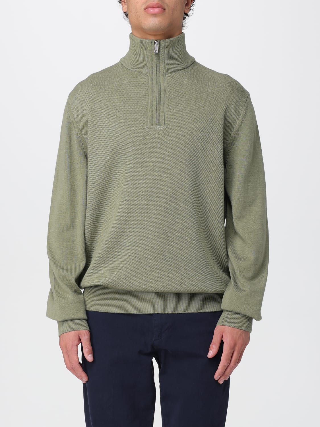 BOSS PULLOVER: Pullover herren Boss, Grün - Img 1